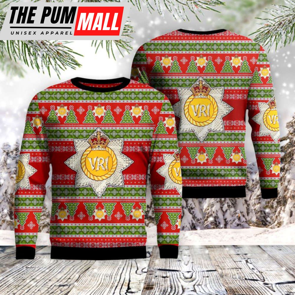 Canadian Army, The Royal Canadian Regiment (The RCR) Christmas Sweater 3D – Gift For Christmas Day