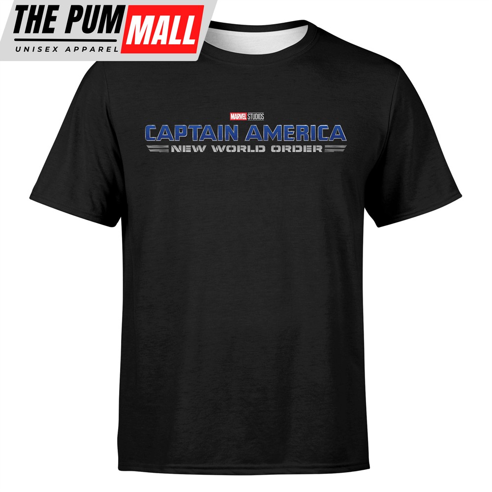 Captain America New World Order 2025 Logo T Shirt