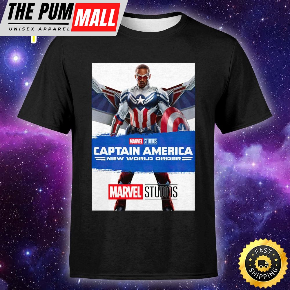 Captain America New World Order (Streaked Poster) Unisex T-shirt