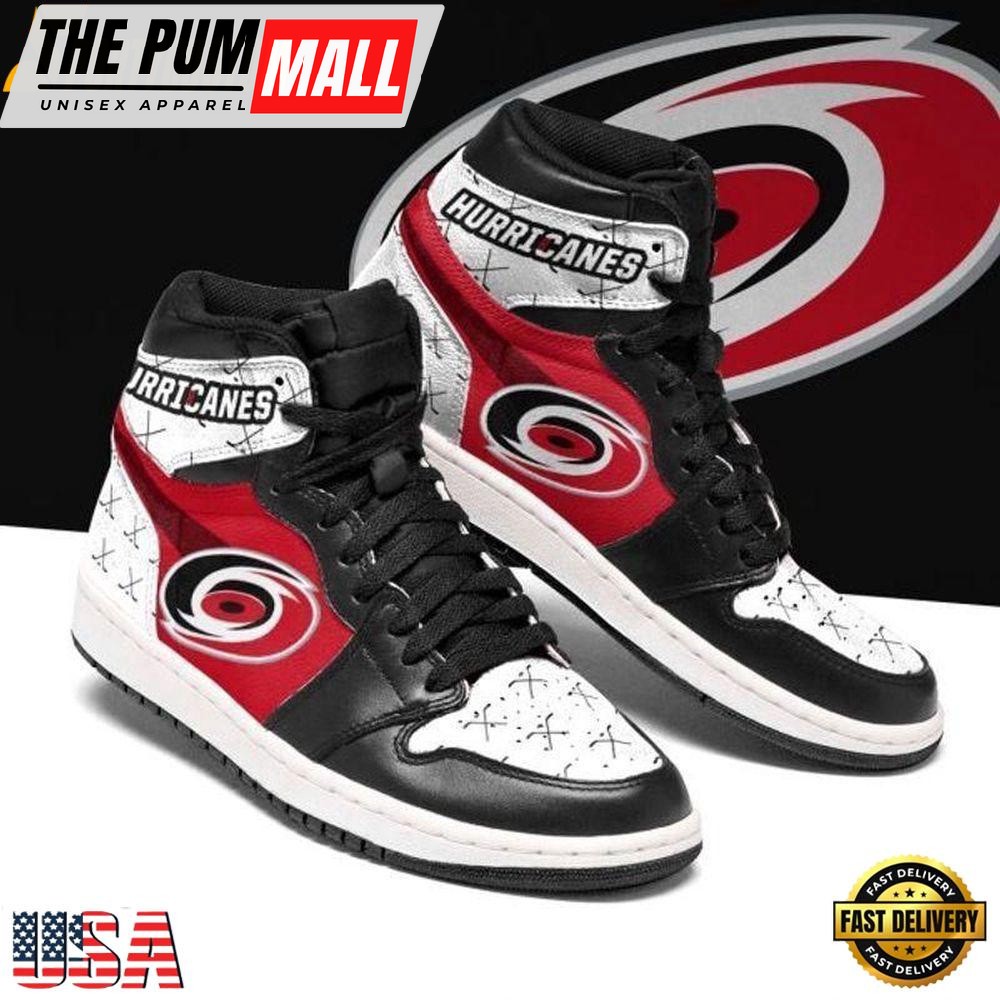Carolina Hurricanes Ice Hockey Air Jd Shoes Sport Sneakers