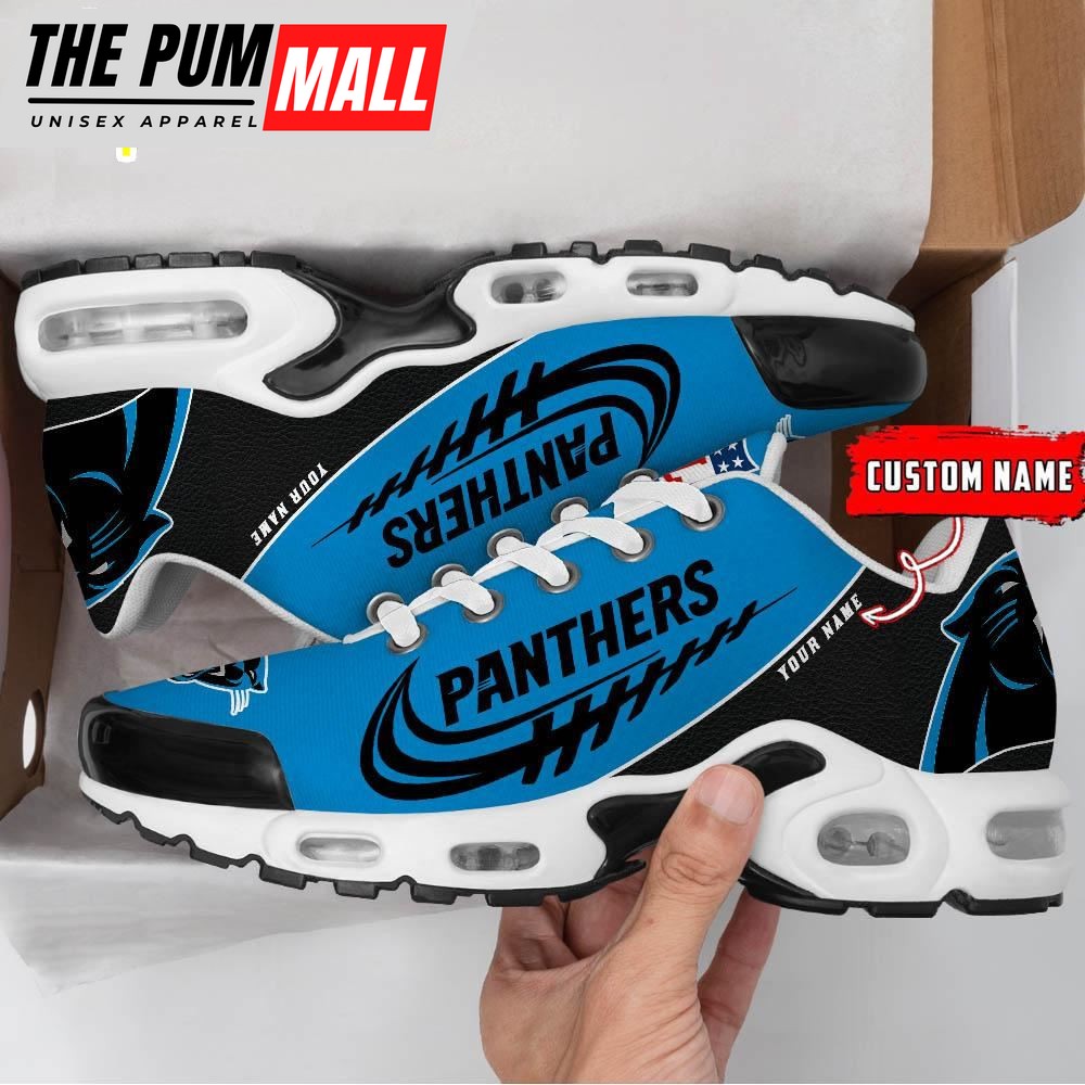 Carolina Panthers Football Custom NFL Sport Max Plus Shoes