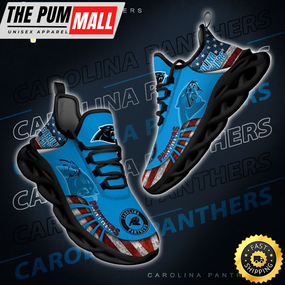 Carolina Panthers NFL Clunky Shoes New Style For Fans