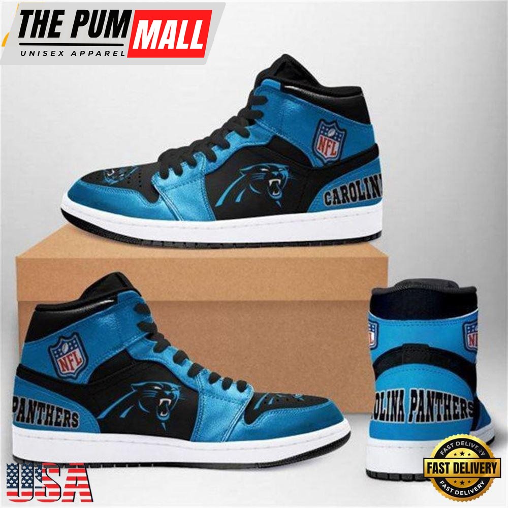 Carolina Panthers Nfl Football Air Jd Sneaker Boots Shoes For Men Women