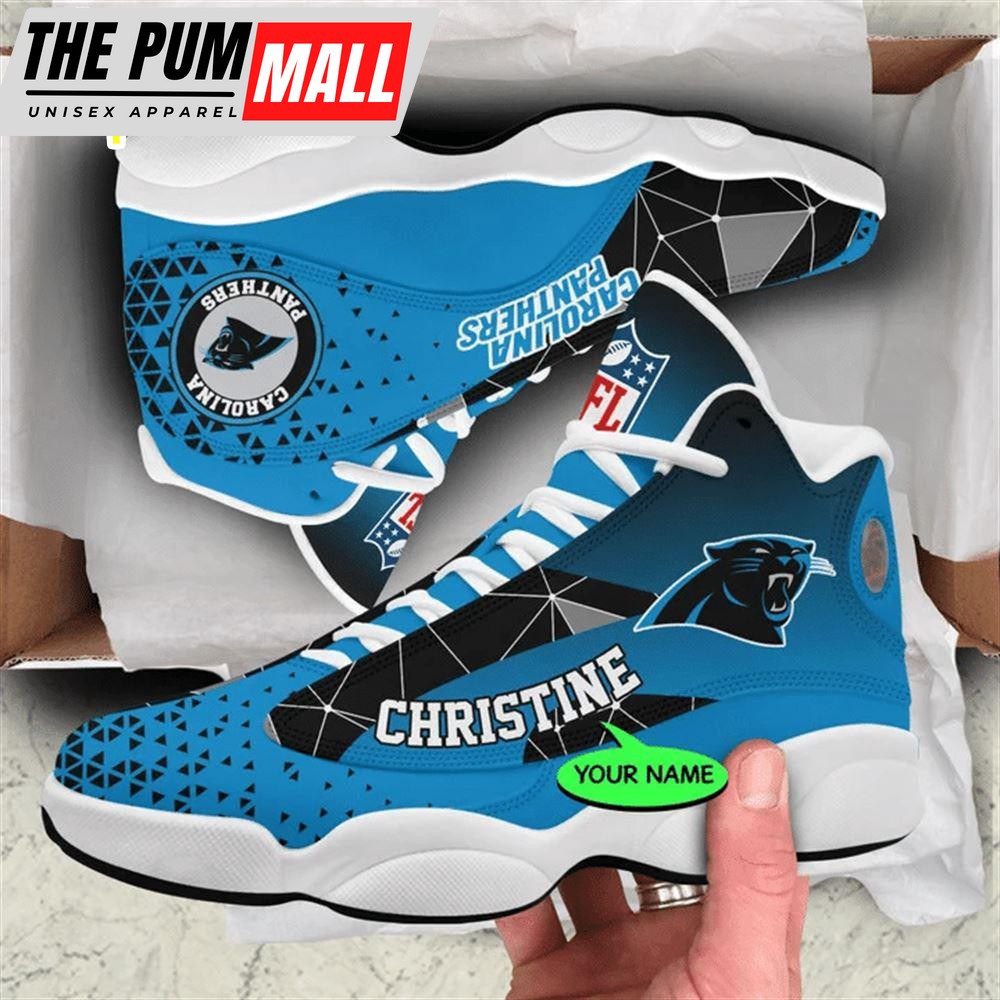 Carolina Panthers NFL Personalized Jordan 13 Shoes Gift For Fans Sport