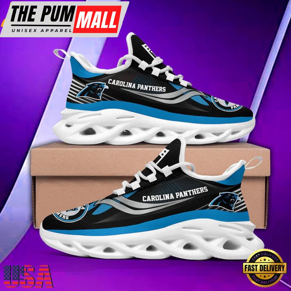 Carolina Panthers NFL Sport Max Soul Shoes, Running Sneakers Shoes For Men Women
