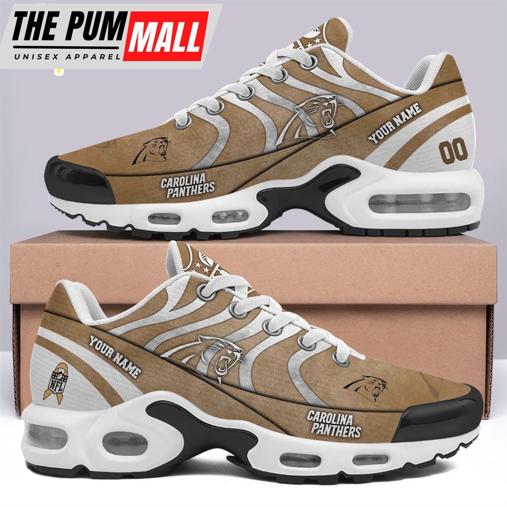 Carolina Panthers TN Shoes Custom Your Name And Number Max Plus Shoes