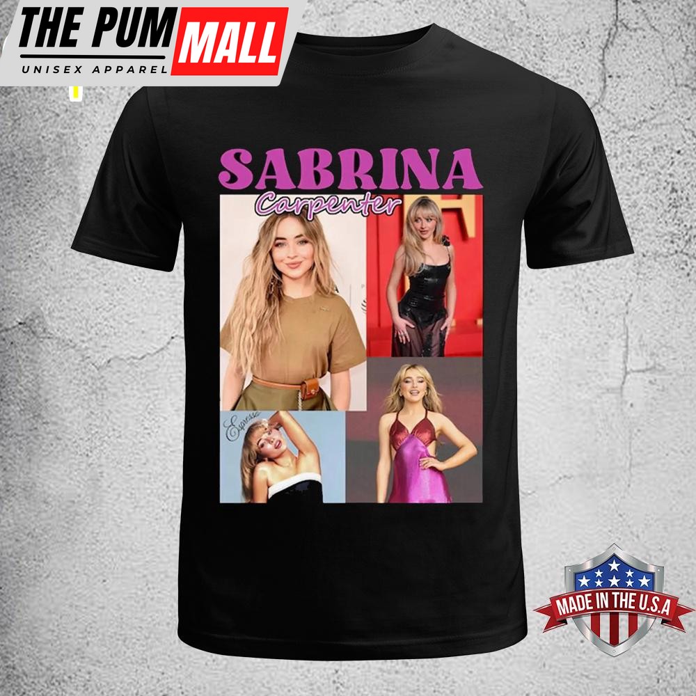 Carpenter 90s Graphic Sabrina Rock Music Tour 2024 Unisex T-Shirt