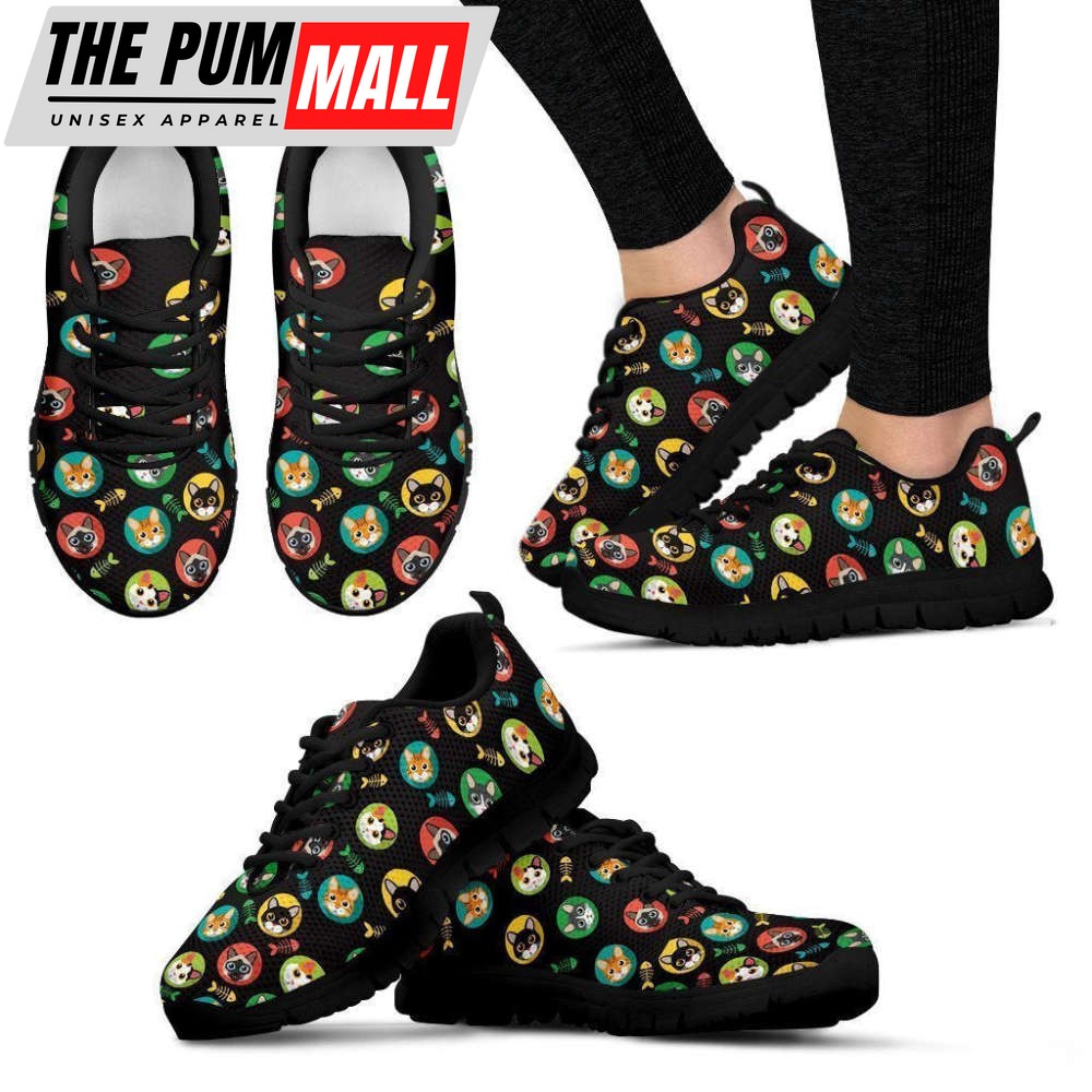 Cartoon Women’s Sneakers For Men And Women Comfortable Walking Running Lightweight Casual Shoes