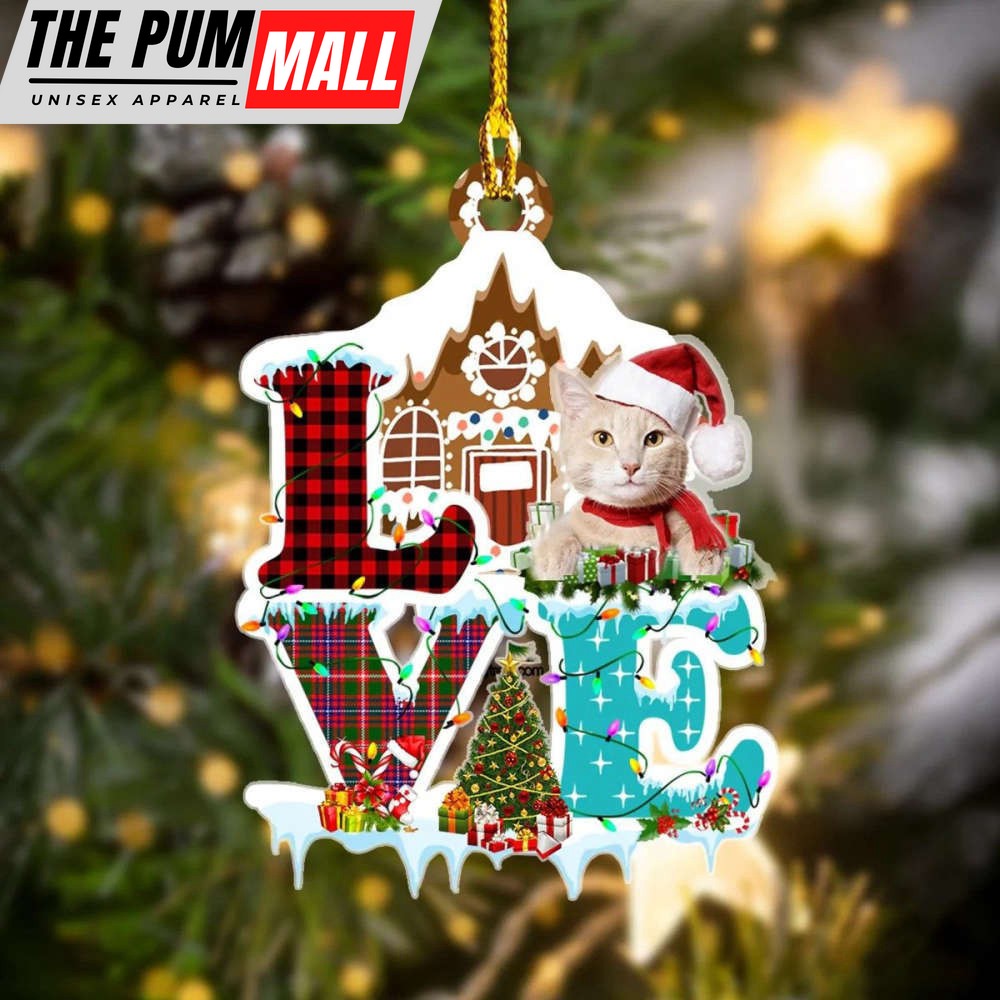 Cat Christmas Ornament Xmas Tree Ornaments Presents For Cat Lovers Limited Edition