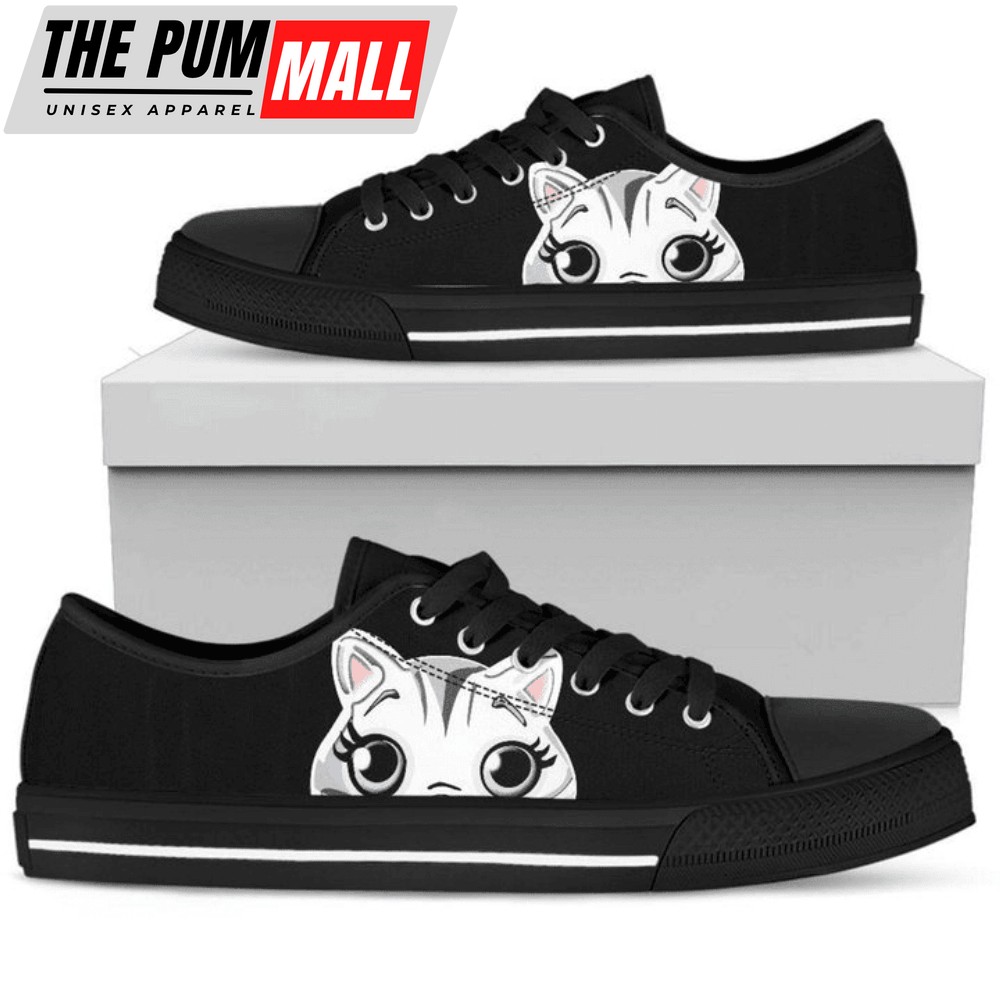 Cat Head Low Top Shoes PN206072Sb – Comfortable & Trendy Footwear