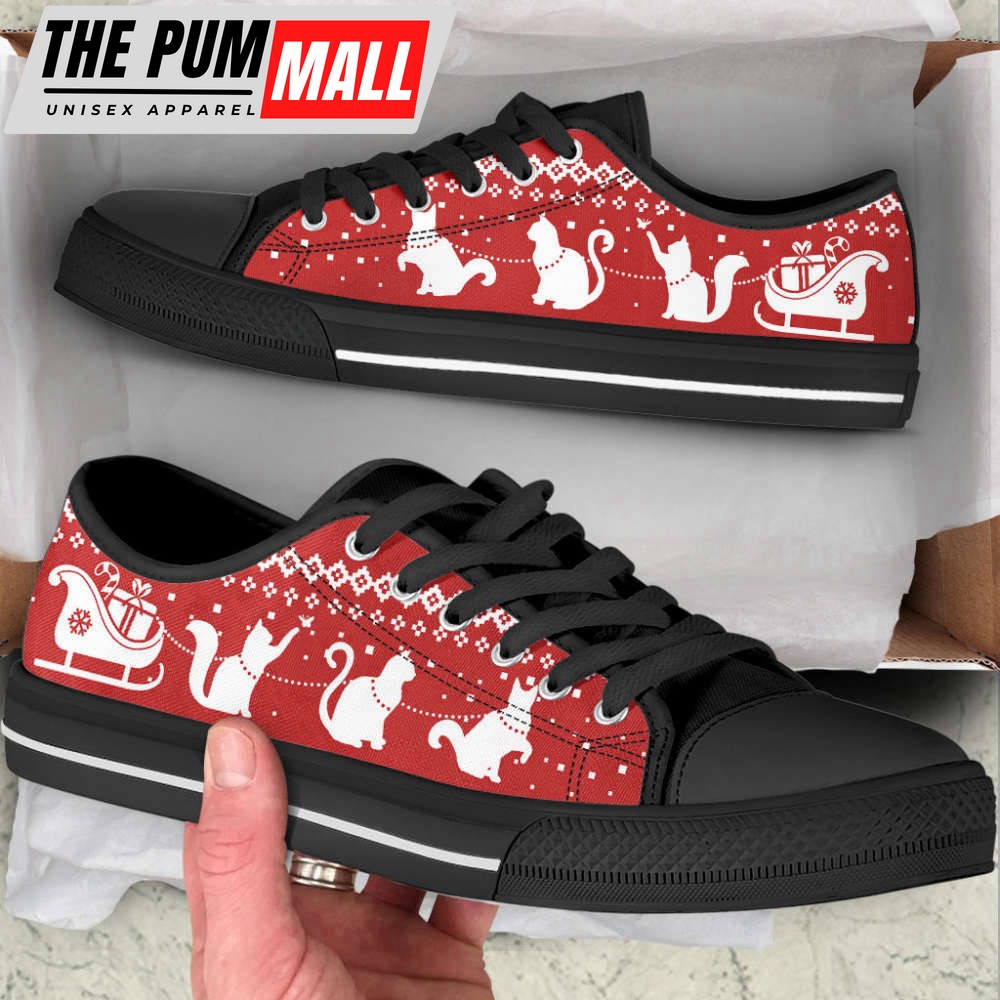 cat-lover-shoes-christmas-reindeer-gift-car-low-top-shoes-canvas-shoes-9tbx9qt1 Cat Lover Shoes Christmas Reindeer Gift Car Low Top Shoes Canvas Shoes