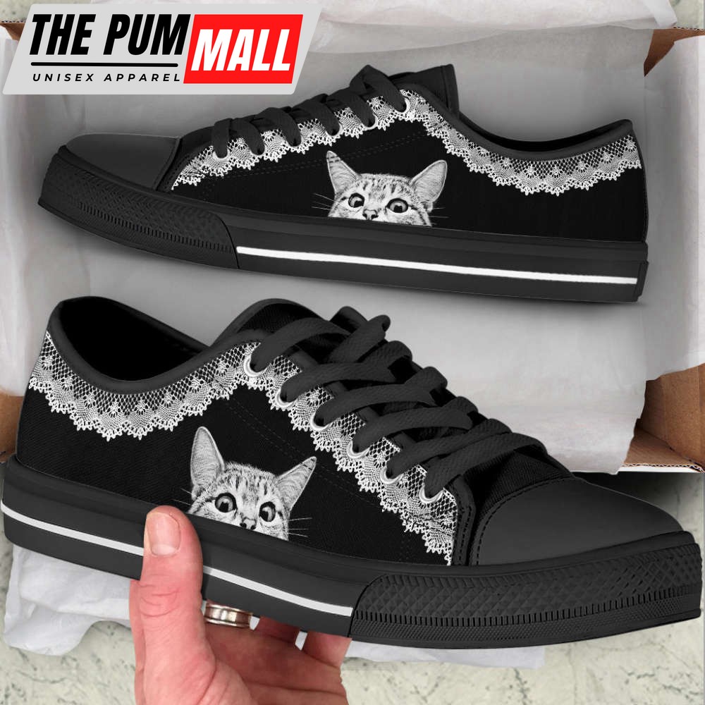 cat-lover-shoes-lace-fabric-low-top-shoes-canvas-shoes-print-lowtop-6yhlx94i Cat Lover Shoes Lace Fabric Low Top Shoes Canvas Shoes Print Lowtop