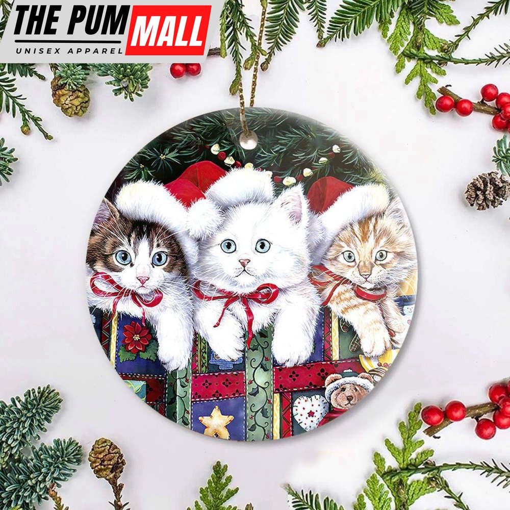 Cat Ornaments For Christmas Tree Cute Christmas Ornaments Gifts For Cat Owners Limited Edition