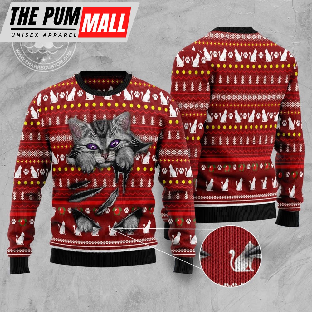 cat-scratch-ty510-ugly-christmas-sweater-noel-malalans-christmas-signature-853zu8r4 Cat Scratch TY510 Ugly Christmas Sweater – Noel Malalan’s Christmas Signature