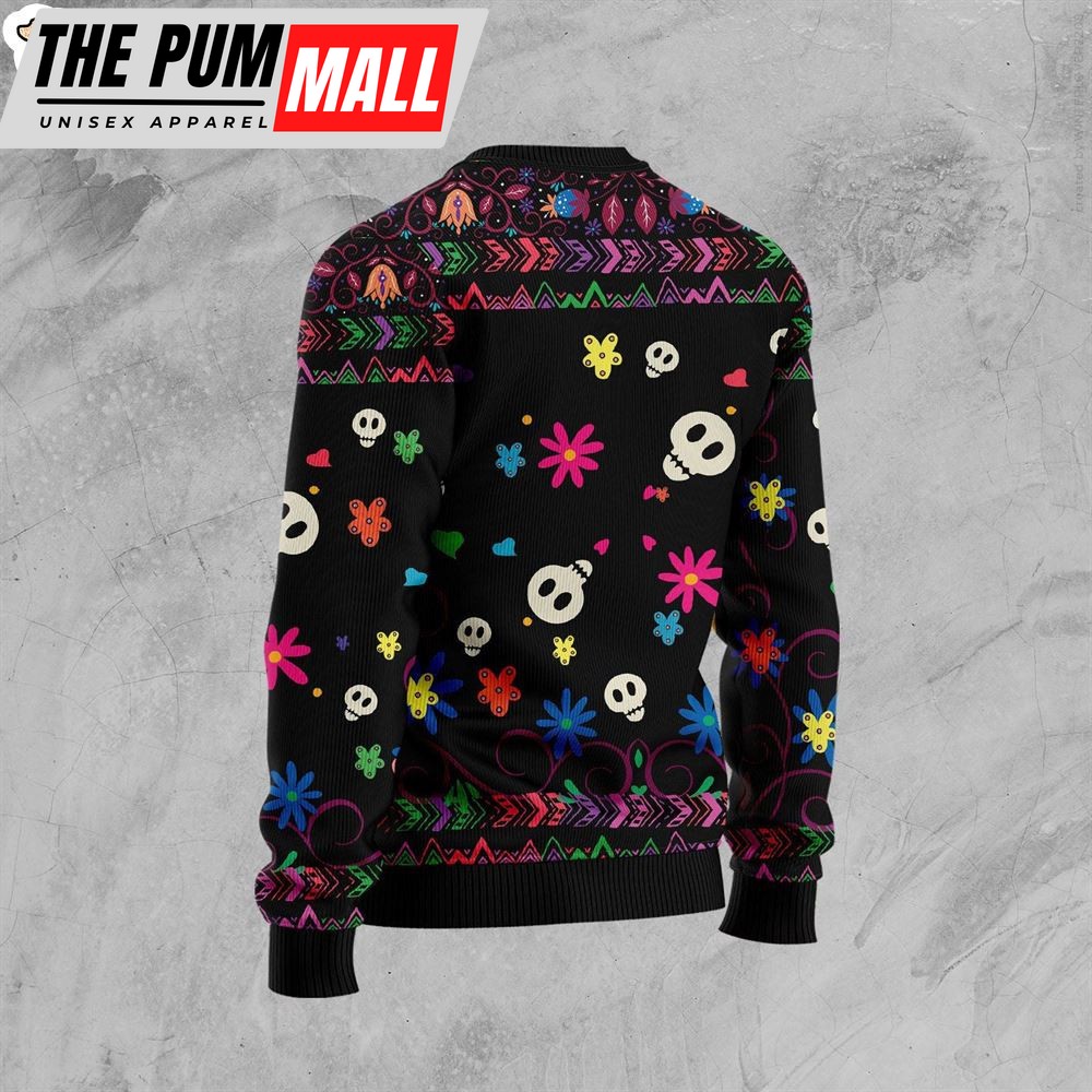 cat-sugar-skull-ugly-christmas-sweater-lover-xmas-sweater-gift-dog-memorial-a530nbfp Cat Sugar Skull Ugly Christmas Sweater – Lover Xmas Sweater Gift – Dog Memorial Gift