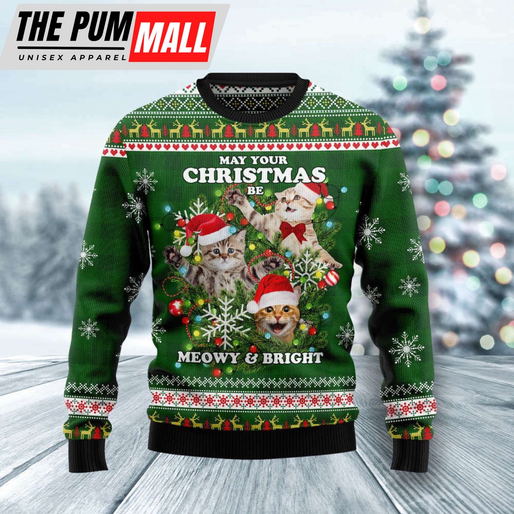 Cat Ugly Ugly Christmas Sweater, Christmas Ugly Sweater, Gift For Christmas 2023