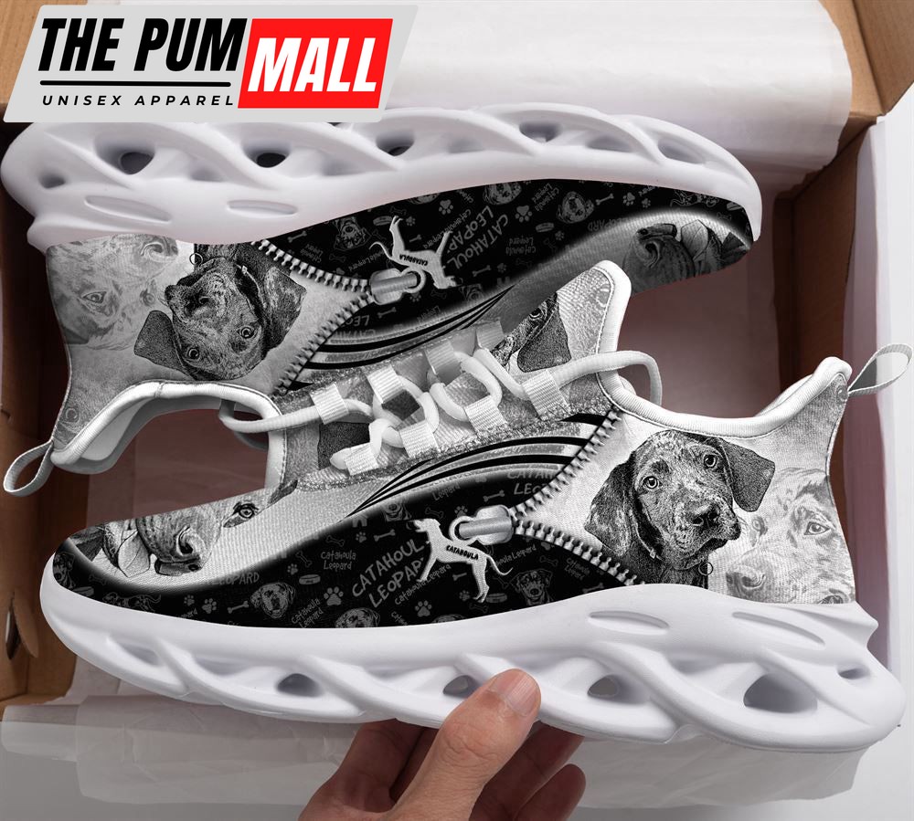 Catahoula Leopard Sketch Max Soul Shoes For Women Men Kid, Gift For Pet Lover