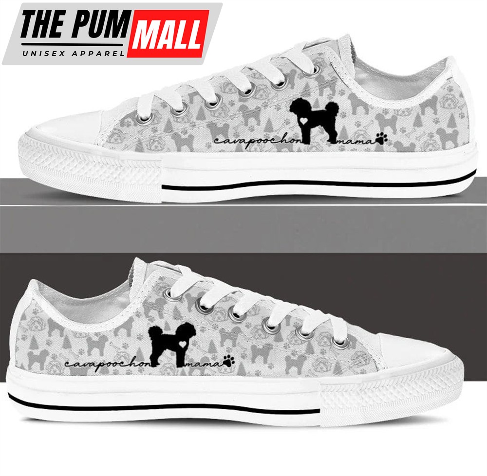 cavapoochon-low-top-shoes-sneaker-for-dog-walking-dog-lovers-gifts-for-him-o-f6r5j0xq Cavapoochon Low Top Shoes – Sneaker For Dog Walking – Dog Lovers Gifts for Him or Her