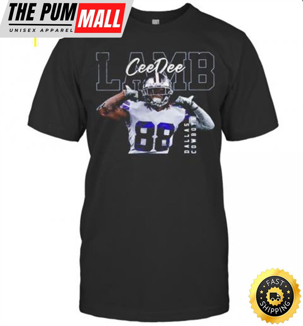 Ceedee Lamb Dallas Cowboys 88 Football T-Shirt