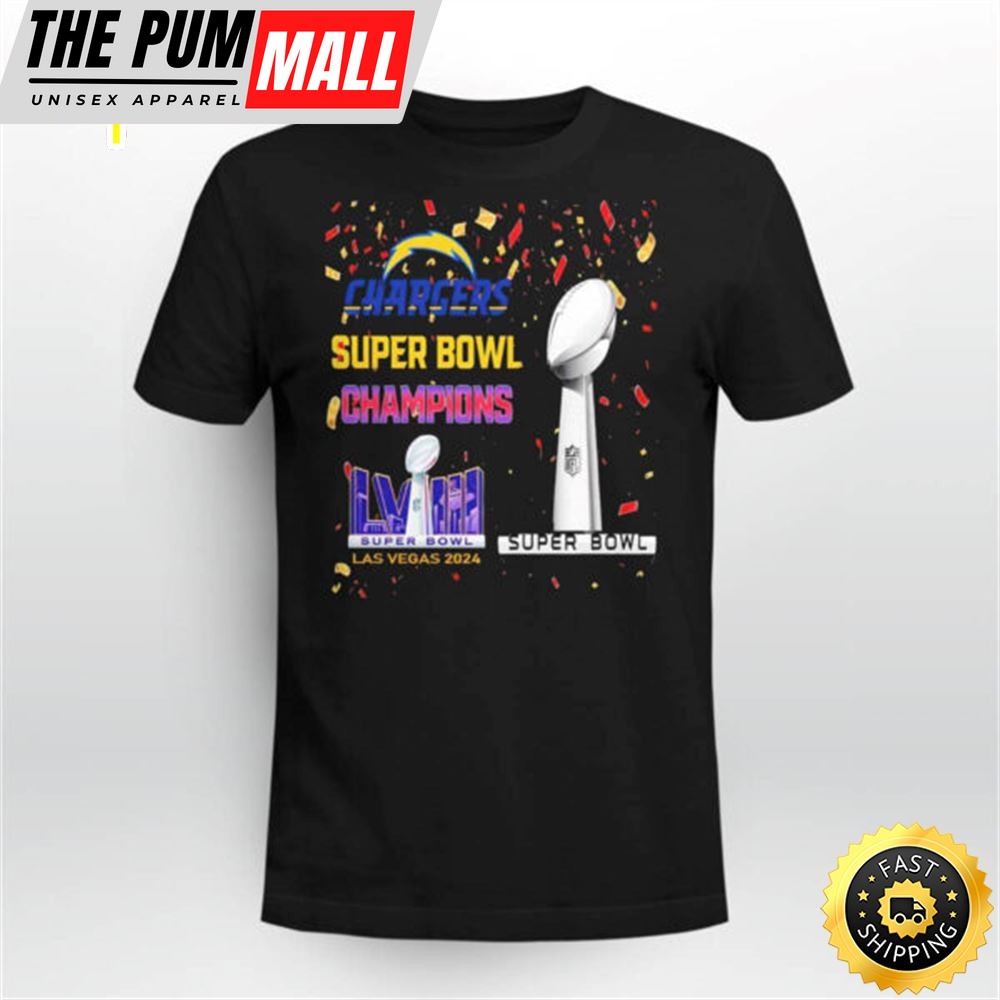 Chargers Super Bowl Champions Lviii Las Vegas 2025 Shirt