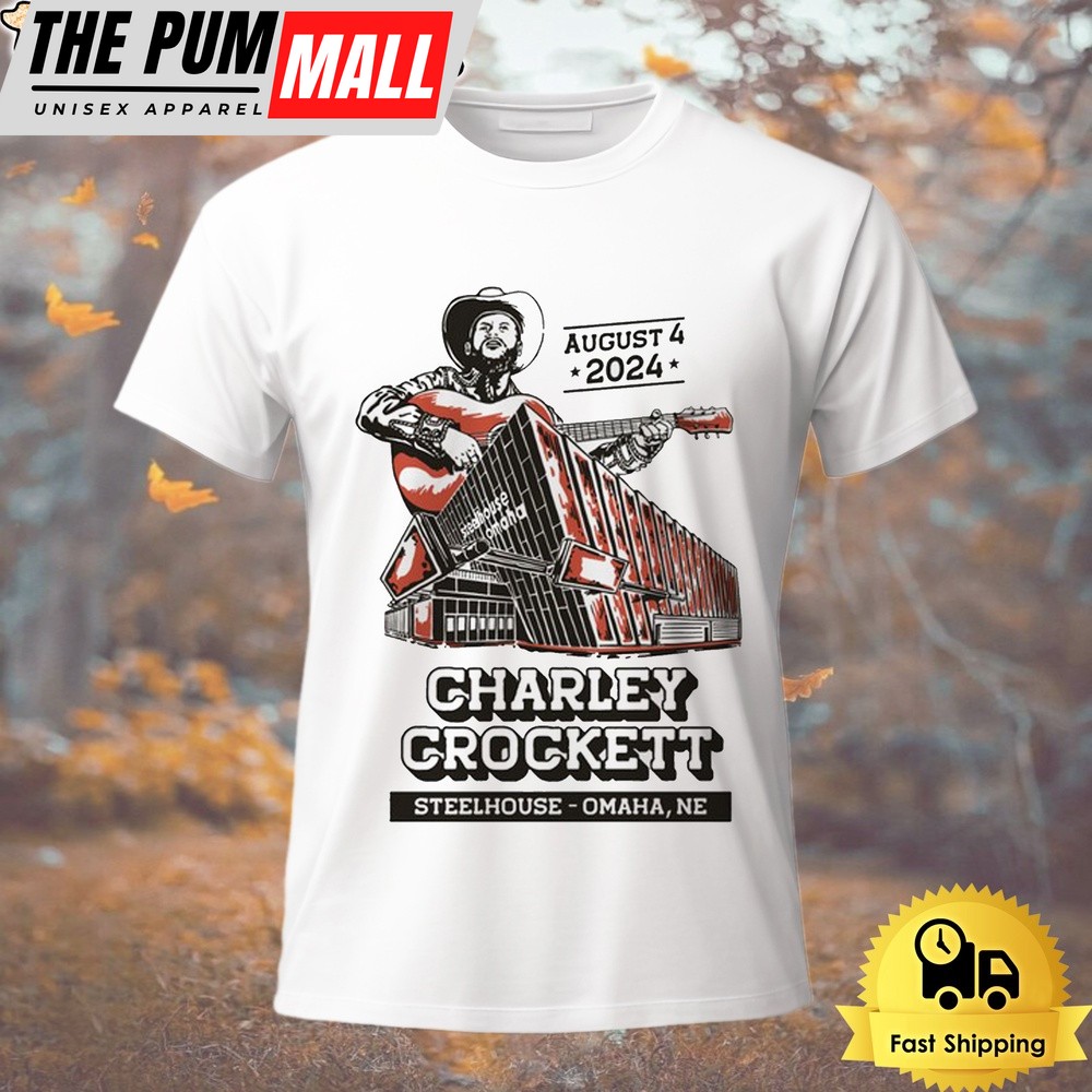 Charley Crockett Show In Omaha NE On August 4 2024 T Shirt