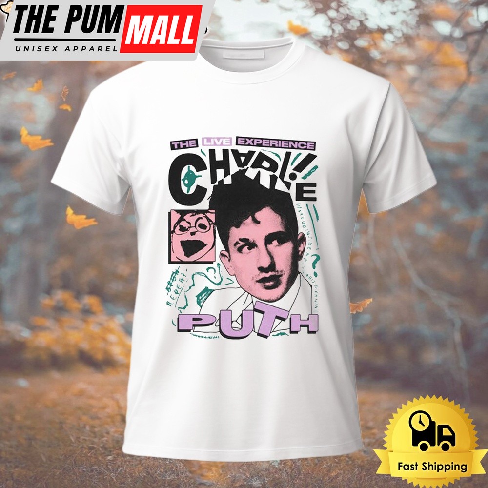 Charlie Puth The Live Experience Tour 2024 T Shirt