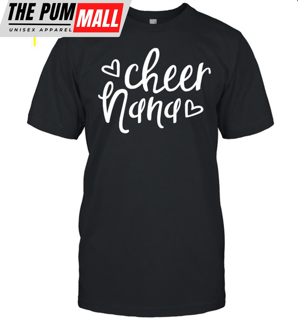 Cheer Nana Grandma Mothers Day Shirt