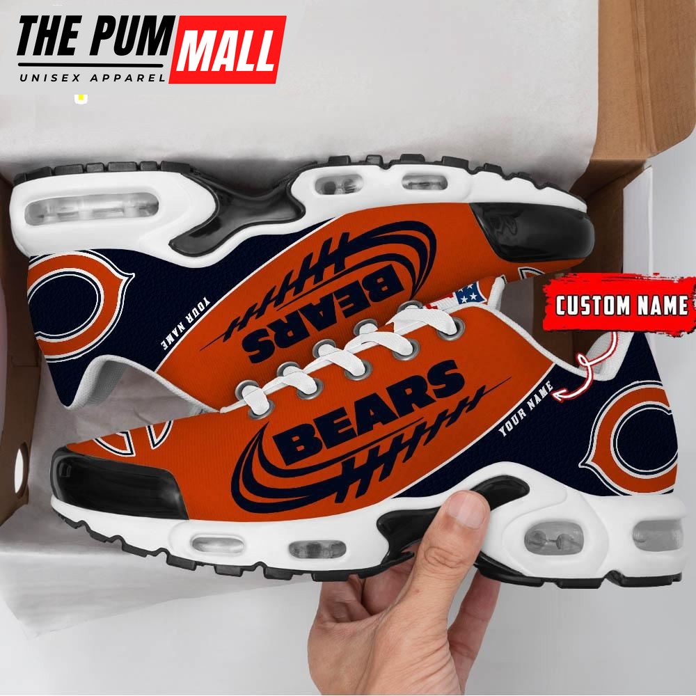 Chicago Bears Football Custom NFL Sport Max Plus Shoes