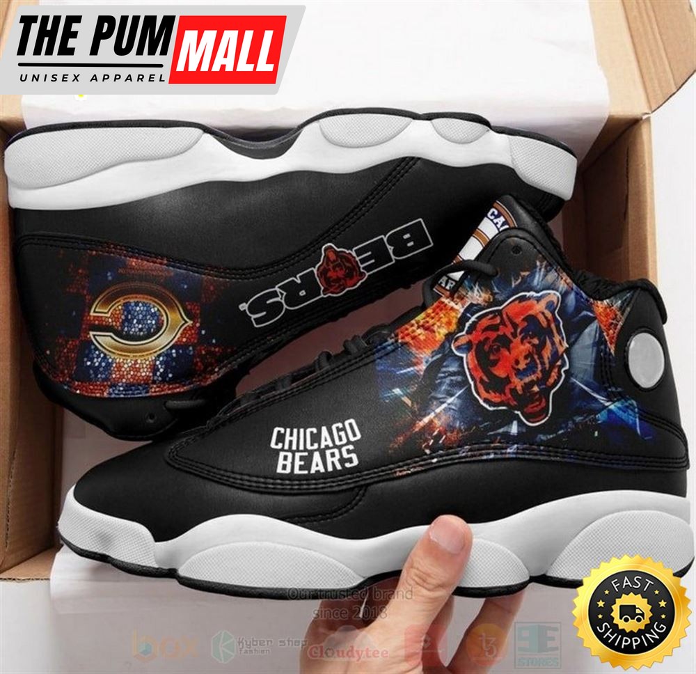 Chicago Bears Nfl Air Jd 13 Shoes