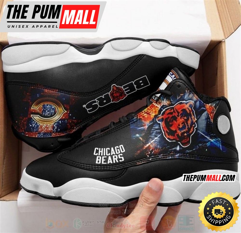 Chicago Bears Nfl Air Jd 13 Shoes