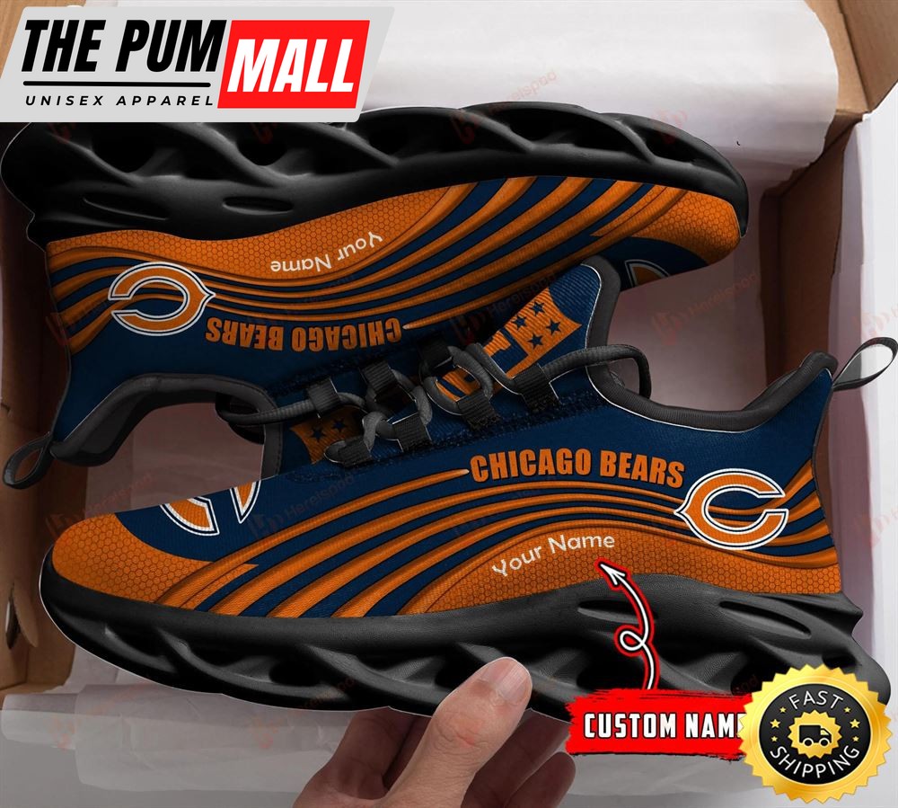 Chicago Bears NFL Personalized Clunky Shoes Running Adults