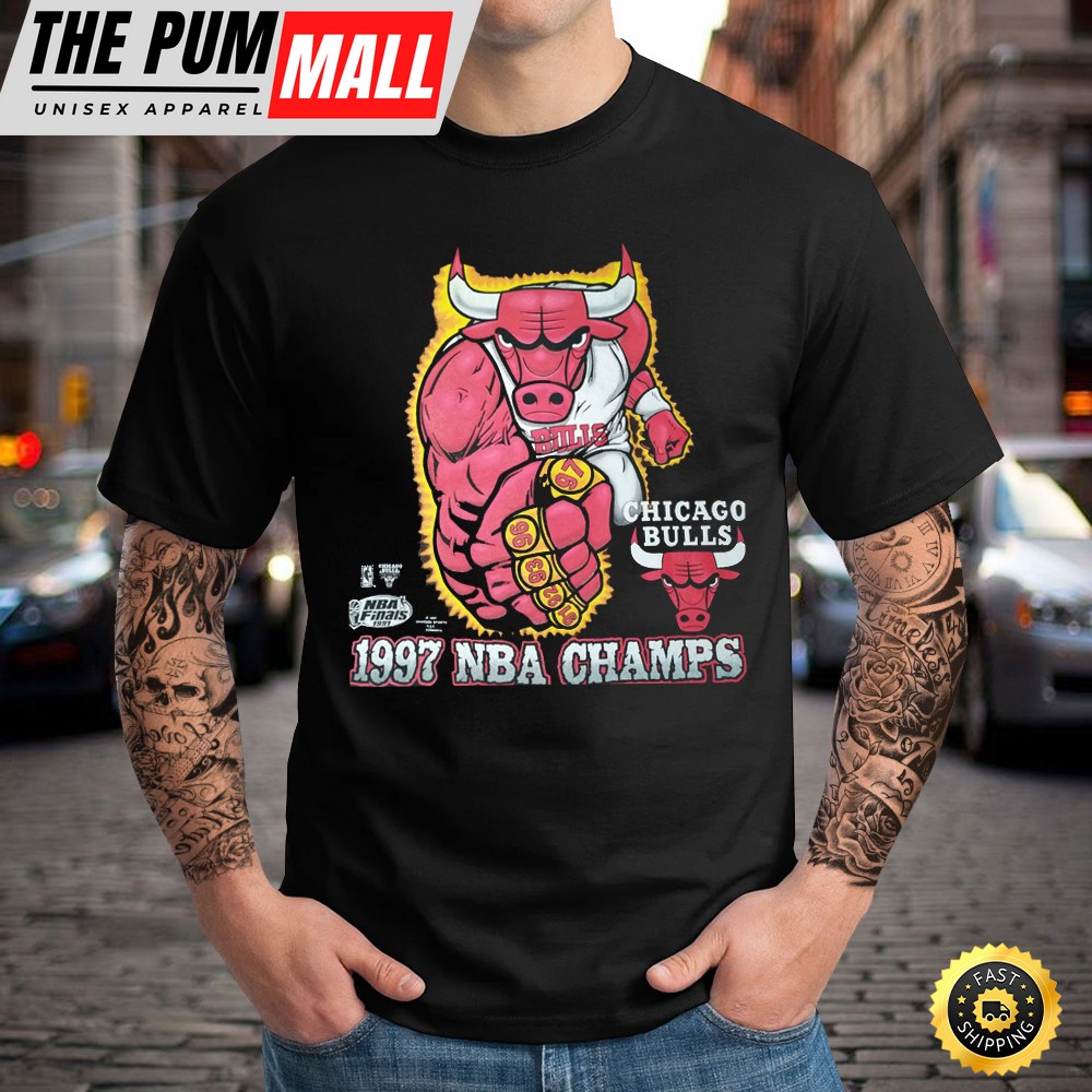 Chicago Bulls 1997 NBA Championship Tshirt