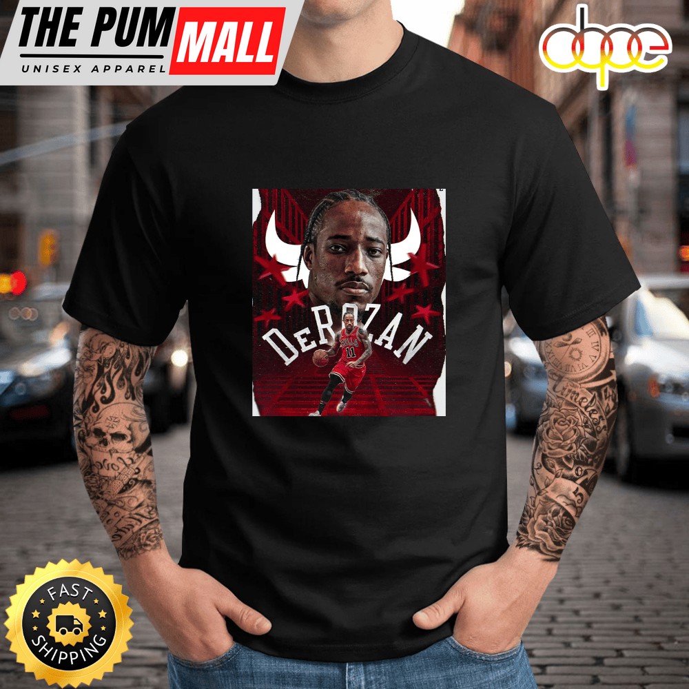 Chicago Bulls Demar Derozan Wallpapers Unisex T-shirt