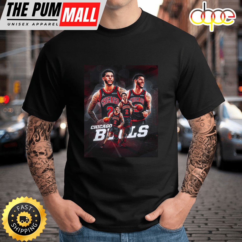 Chicago Bulls Lonzo Ball Return Black Unisex T-shirt
