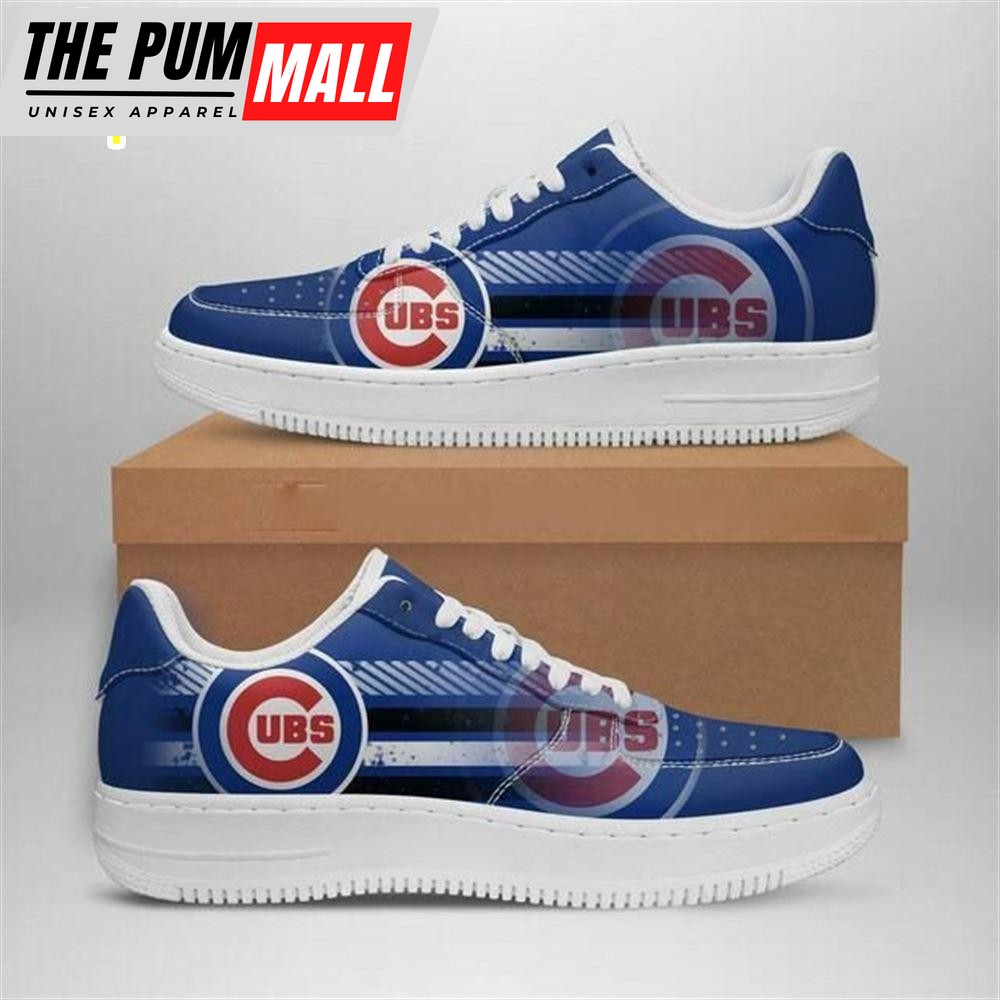 Chicago Cubs Mlb Af1 Baseball Human Race Sneakers For Men Women