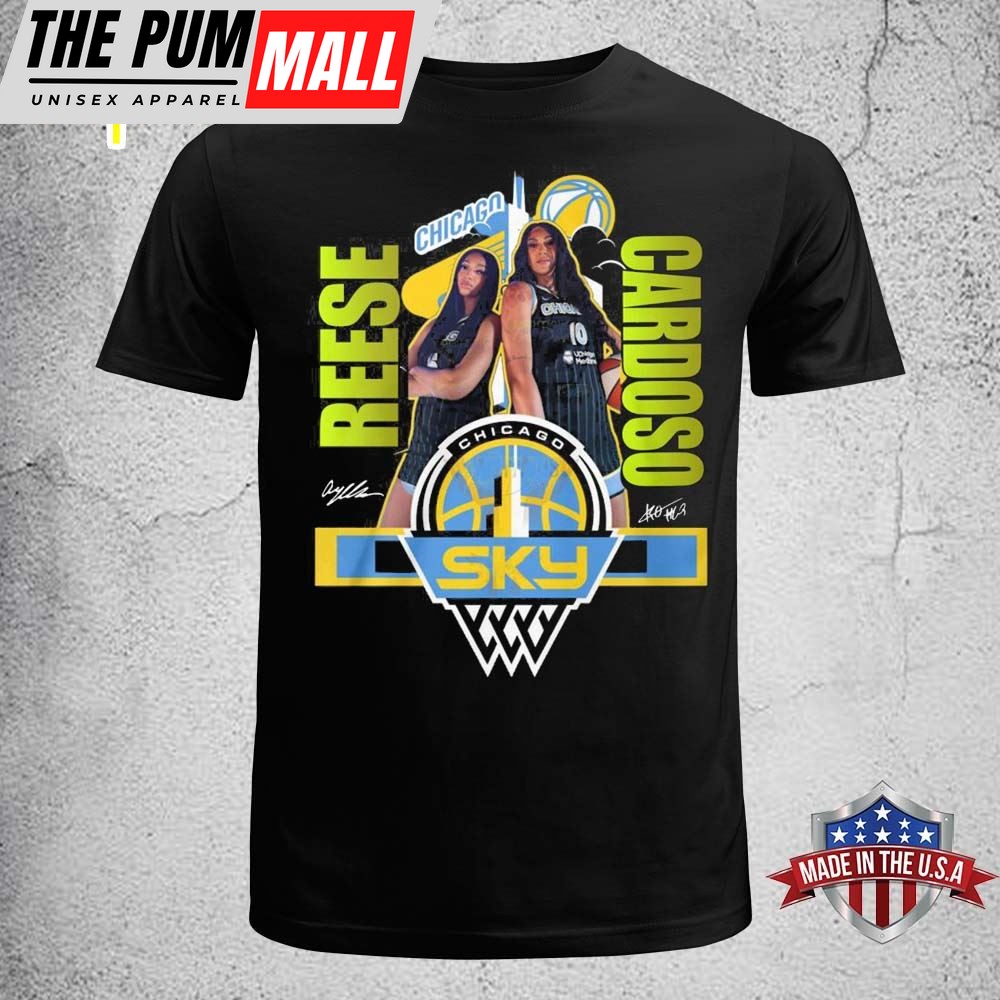 Chicago Sky Angel Reese And Kamilla Cardoso Vintage Signature Shirt