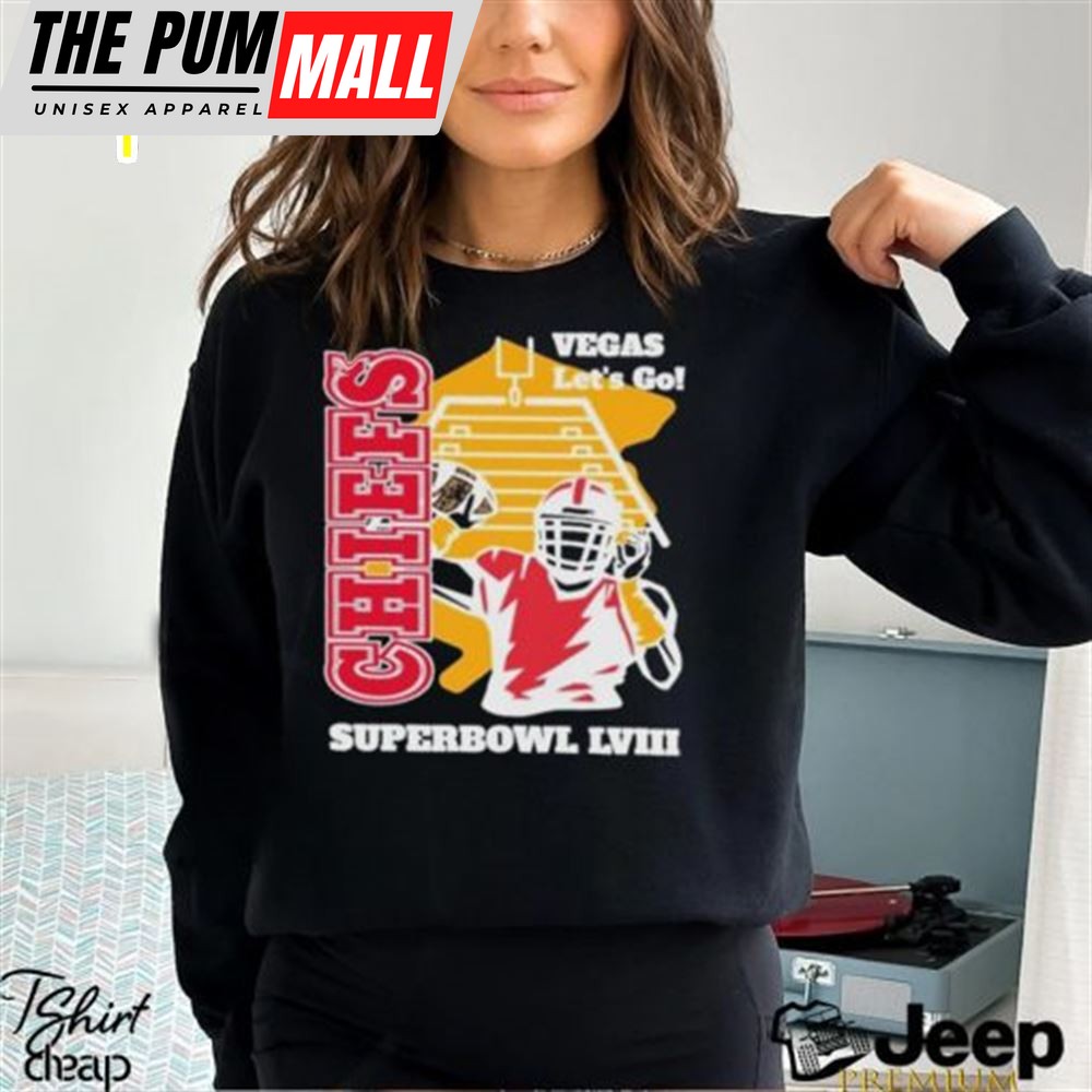Chiefs Super Bowl 2025 Vegas Lets Go Shirt