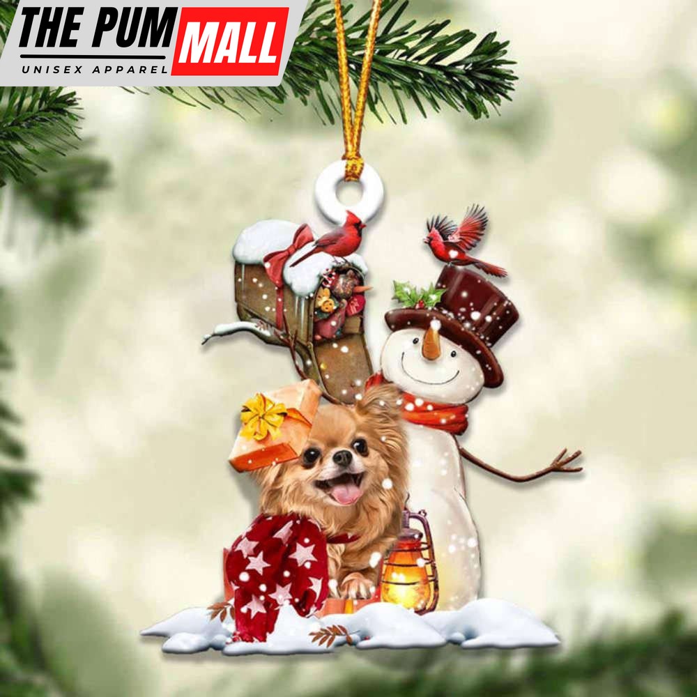 Chihuahua And Mailbox Ornament 2023 Christmas Tree Ornaments, Gift For Dog Lover Limited Edition