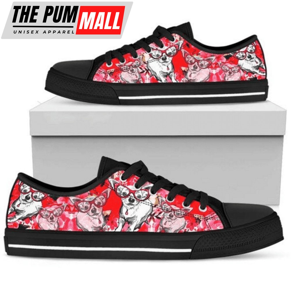 Chihuahua Low Top Shoes PN205439Sb – Stylish & Sustainable Footwear