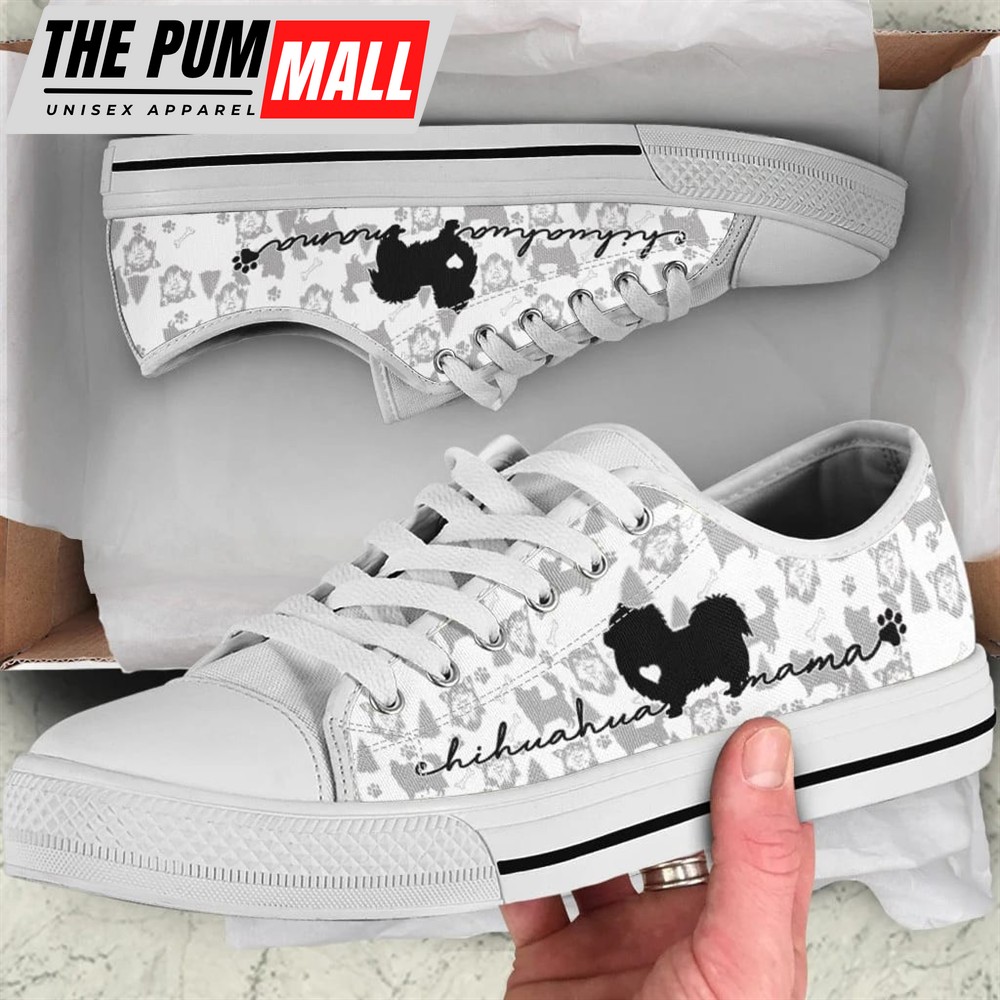 Chihuahua Low Top – Sneaker For Dog Walking – Dog Lovers Gifts for Him or Her