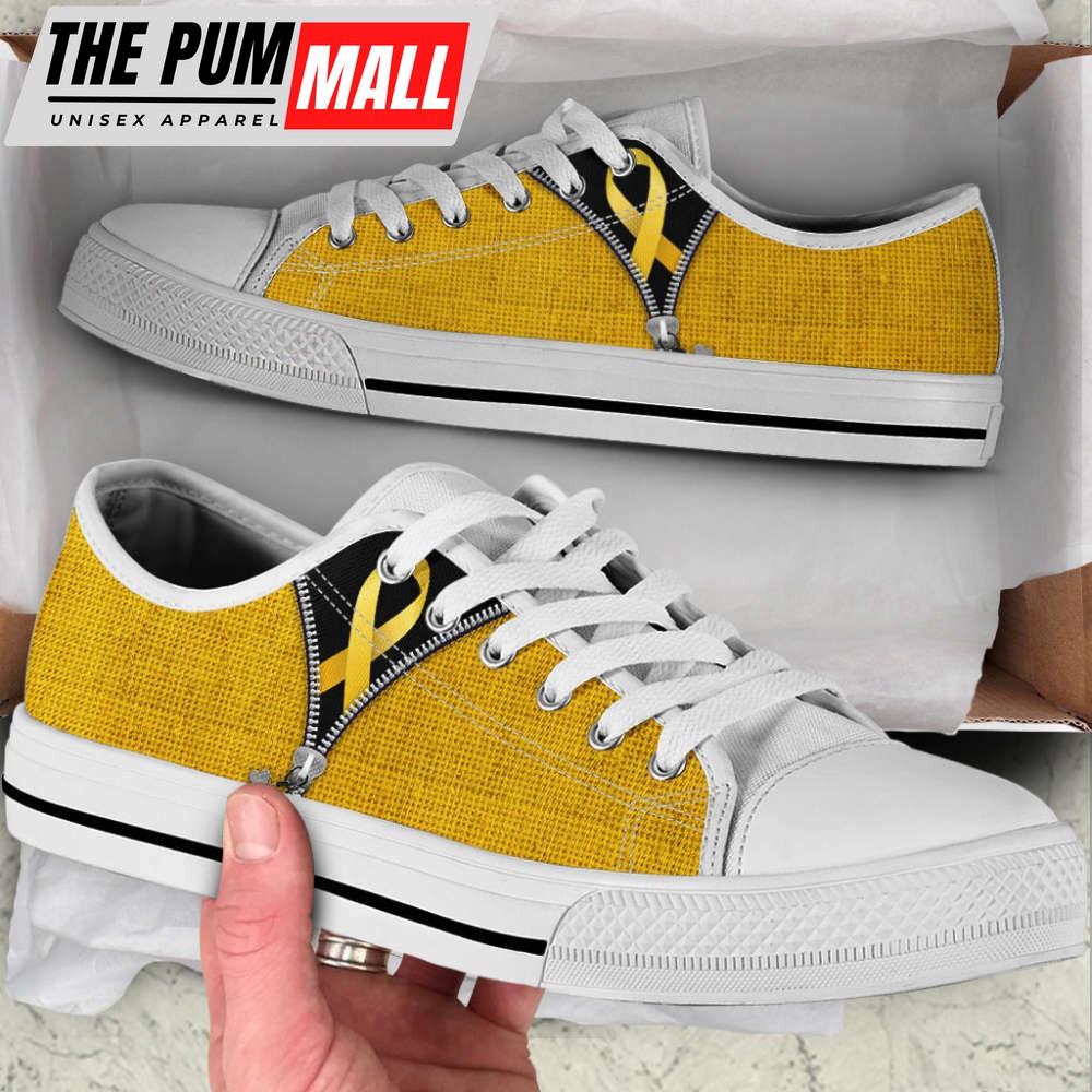 childhood-cancer-shoes-zipper-low-top-shoes-canvas-shoes-ylv8clst Childhood Cancer Shoes Zipper Low Top Shoes Canvas Shoes