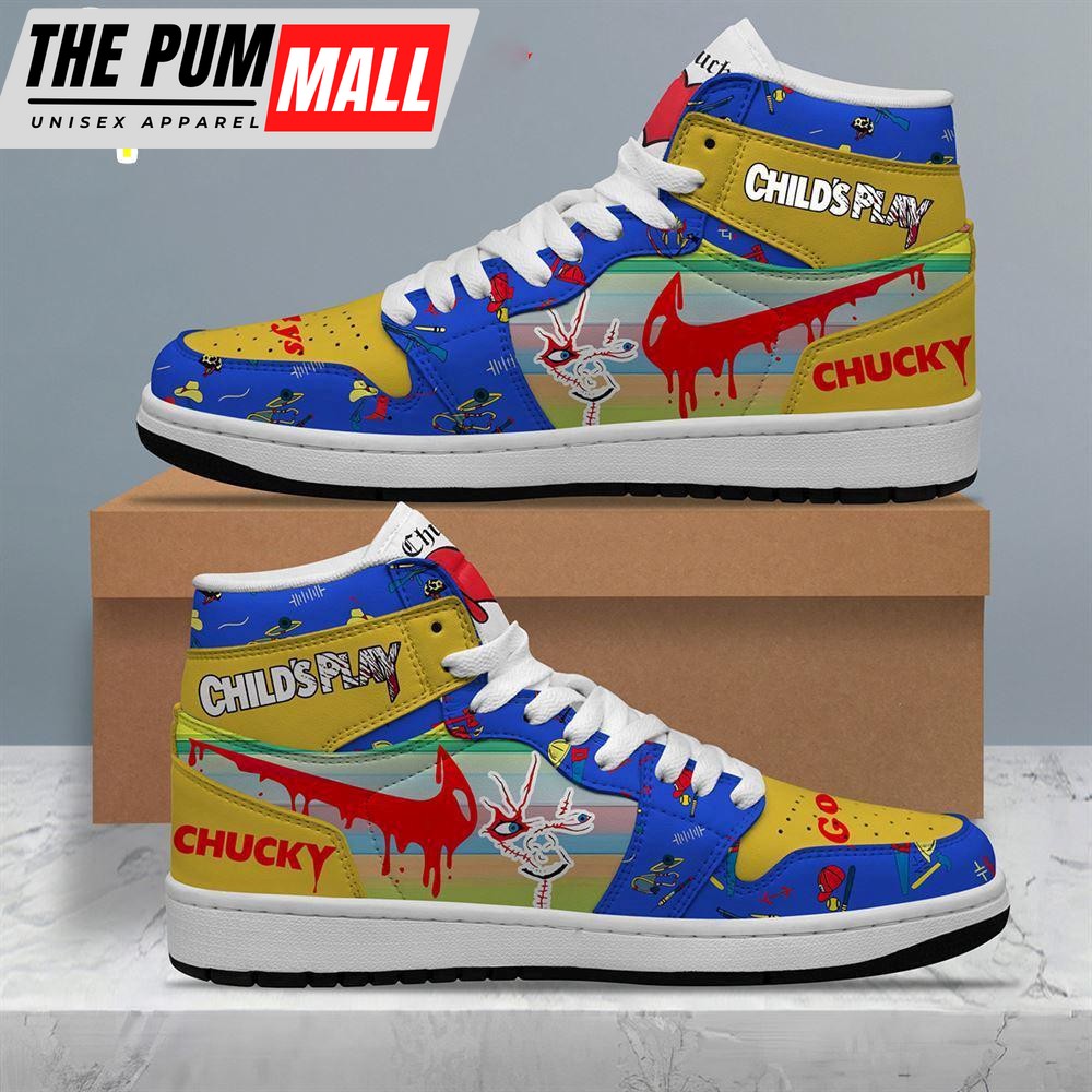 Child’s Play Chucky Bloody Game Air Jd 1 Shoes