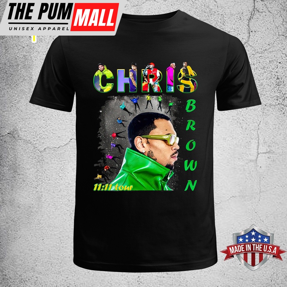 Chris Brown 11:11 Bootleg Tour 2025 Music Unisex T-Shirt