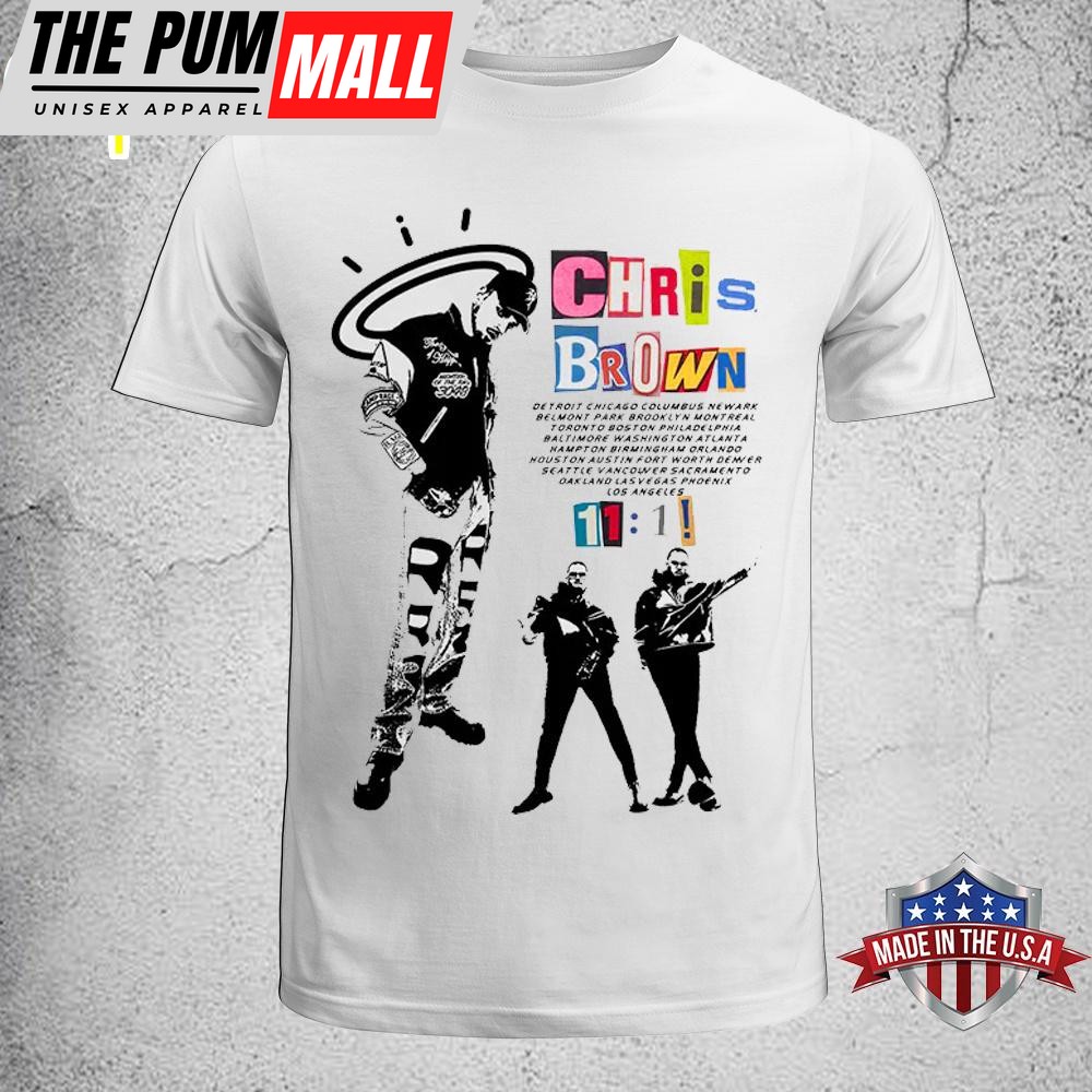 Chris Brown 11.11 USA Tour Unisex T-Shirt