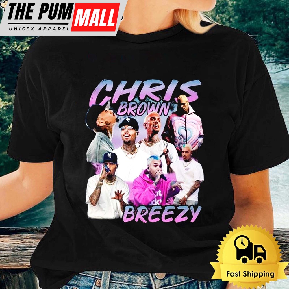 Chris Brown Breezy Album Music 2024 Unisex T-Shirt