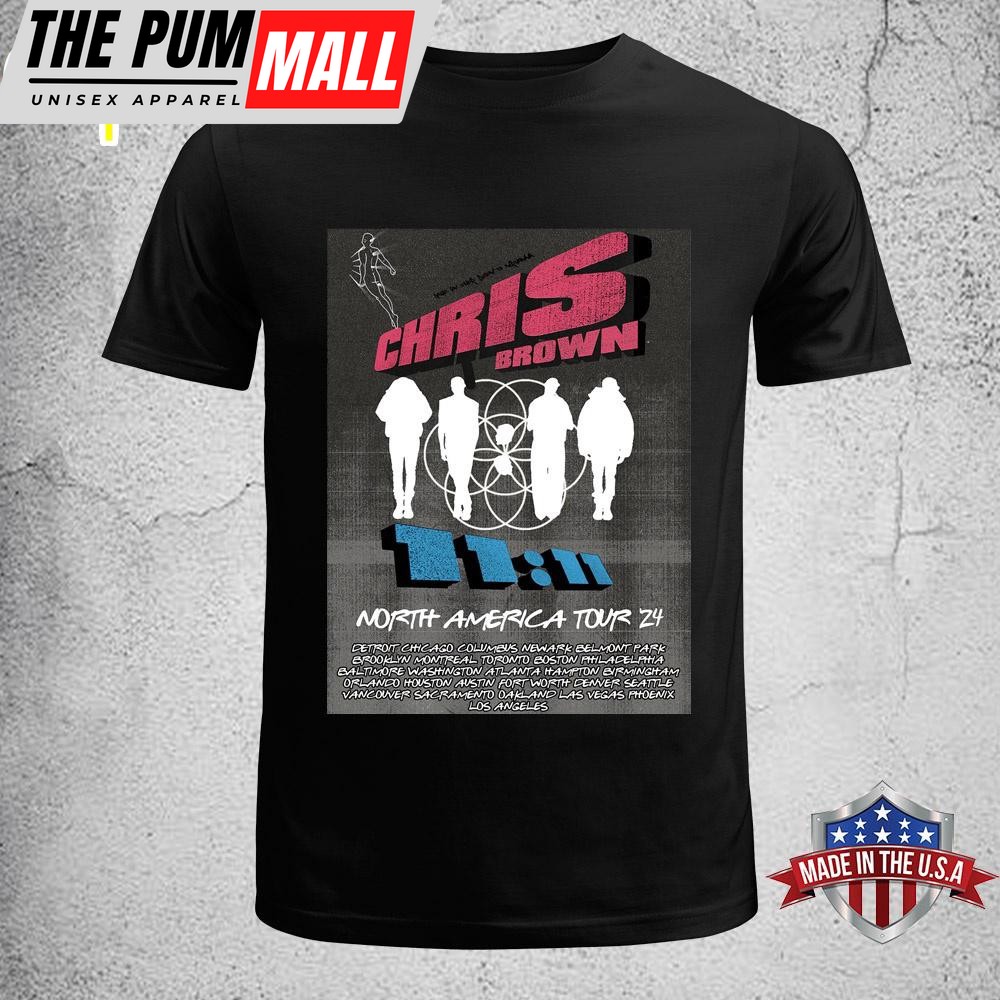 Chris Brown North America Tour 2024 Unisex T-Shirt