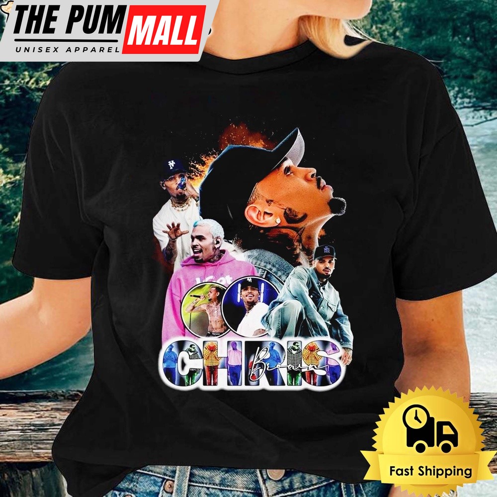 Chris Brown Rocks The Stage With The Breezy 2024 Tour Unisex T-Shirt
