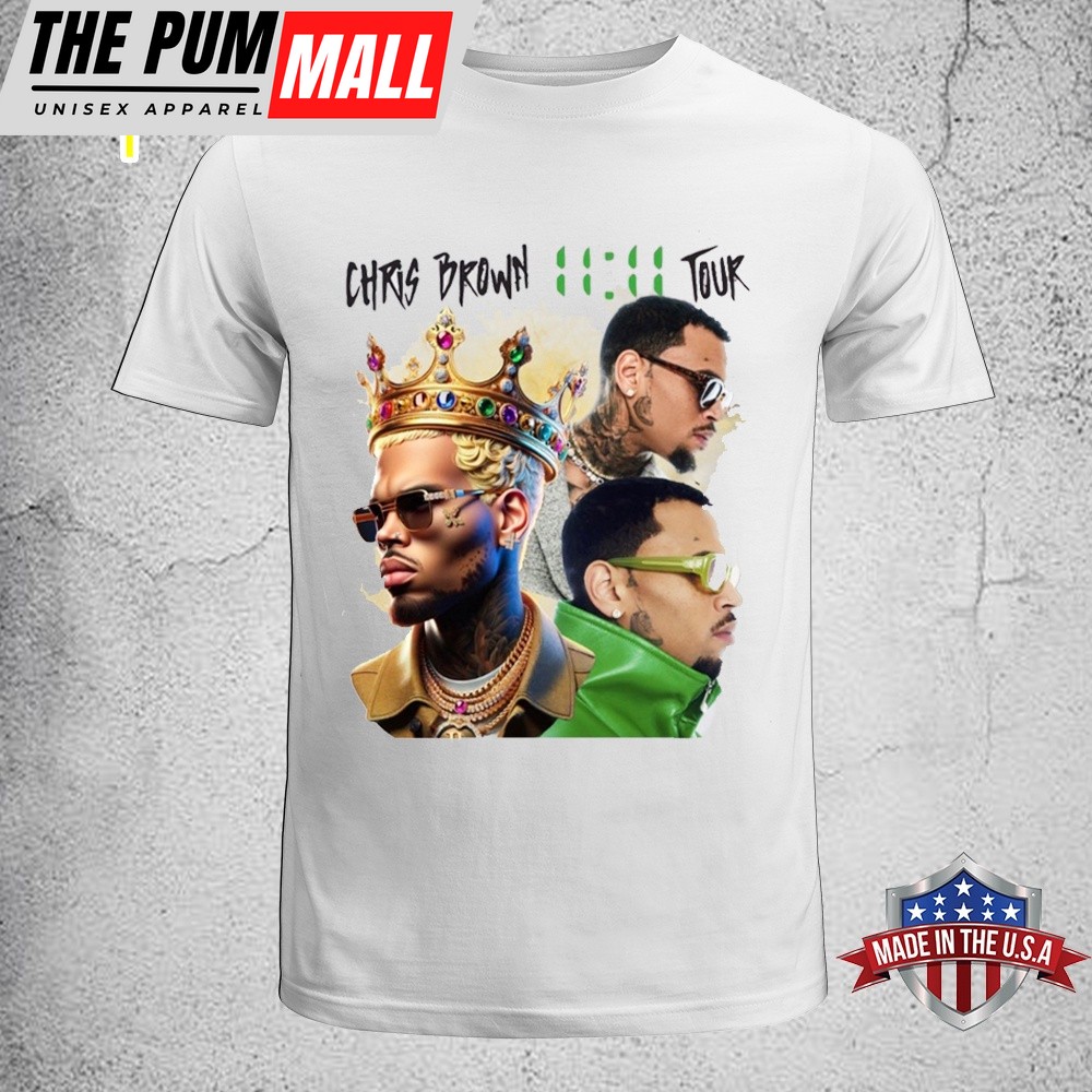 Chris Brown Tour 11.11 Music 2025 Unisex T-Shirt