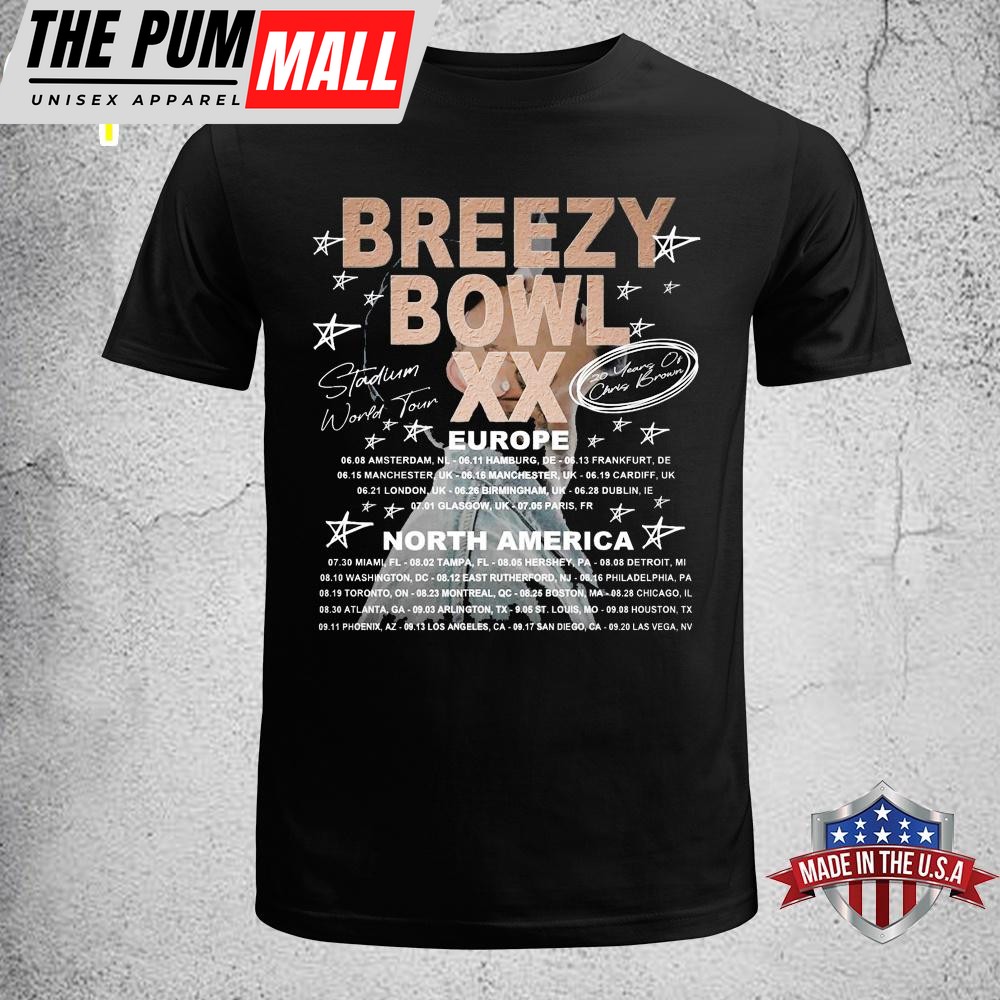 Chris Brown Tour Breezy Bowl Unisex T-Shirt