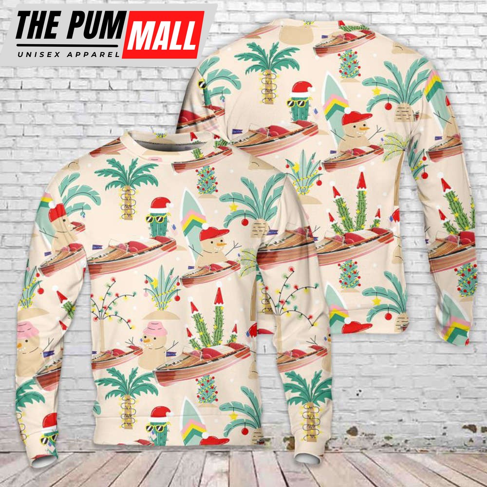 Chris-Craft Runabout Christmas Sweater Gift For Christmas